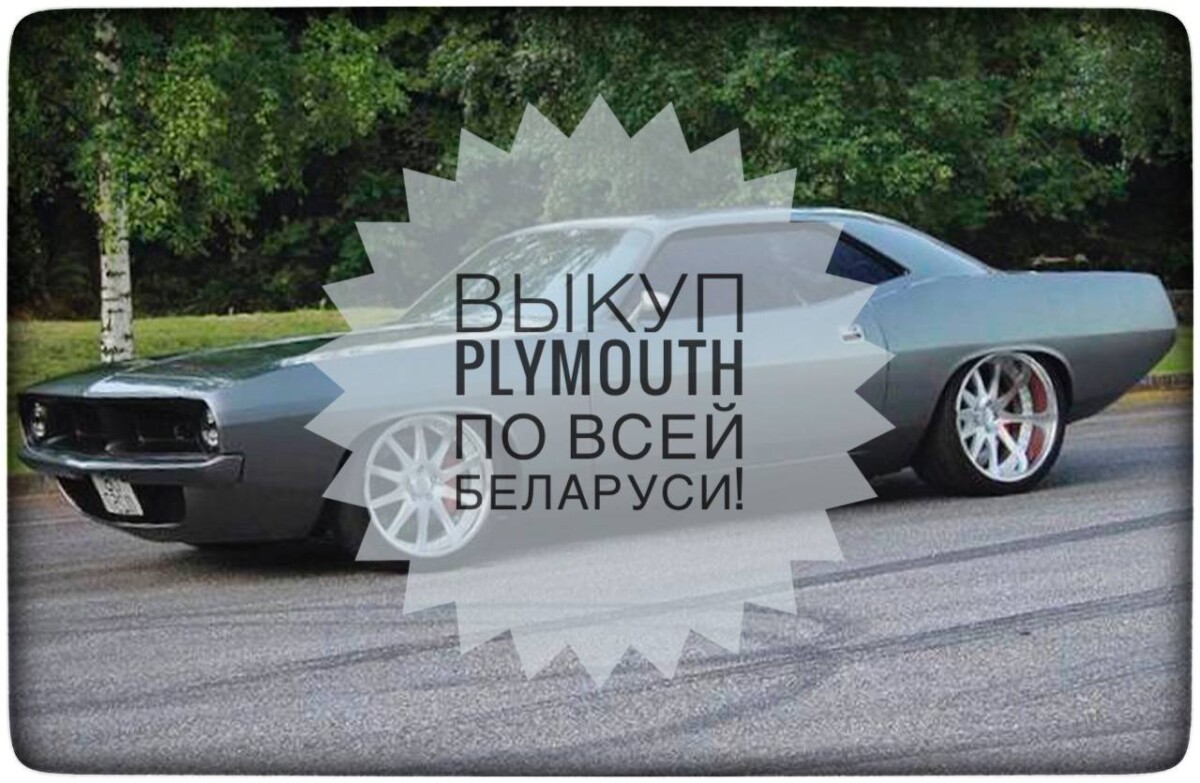 выкуп Plymouth / выкуп Плимут